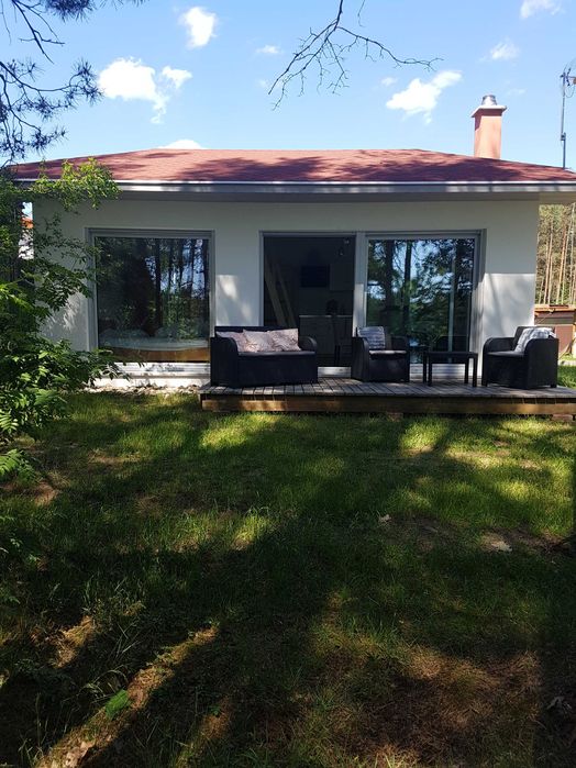 Domek nad samym jeziorem