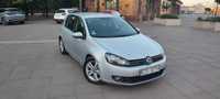 Volkswagen Golf VI Highline 2.0 TDI 110KM, srebrny metalik, zadbany