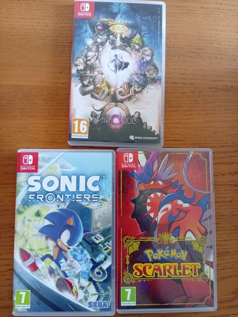 Konsola Nintendo Switch OLED + 3 gry