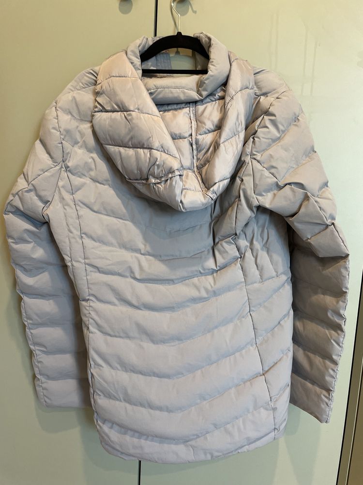 Casaco gris para mulher