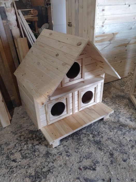 Хатинка будка для кота