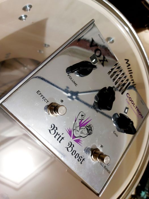 Pedais Guitarra VOX Brit Boost Cooltron e VOX Big Ben Overdrive