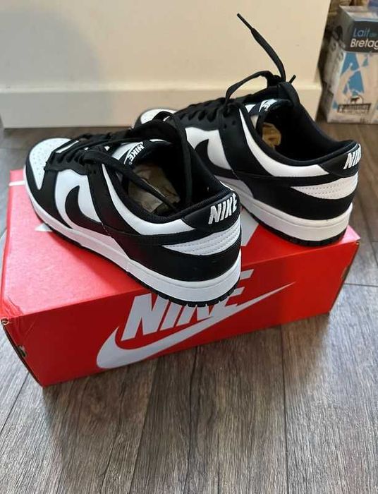 Buty Trampki Nike_Dunk_Low_Panda_Black Rozmiar 38