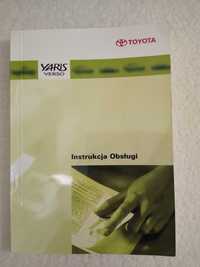 Instrukcja obsługi Toyota Yaris Verso
