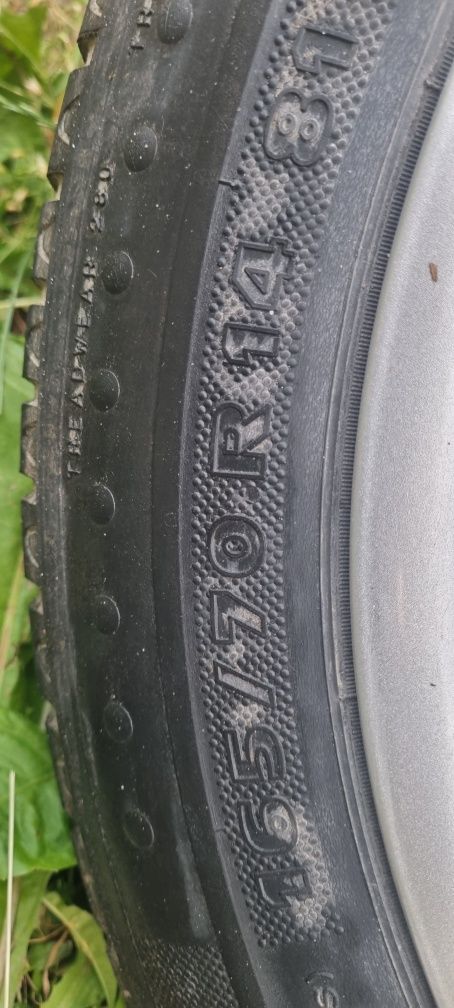 Felgi plus opony 14/165/70