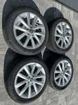 Koła Aluminiowe Alufelgi 5X100   16cali opony Lato Skoda