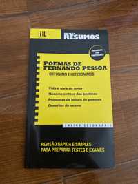 Livro de resumos- Poemas de Fernando Pessoa