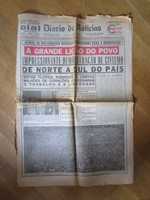 1 de maio de 1974 dois jornais históricos