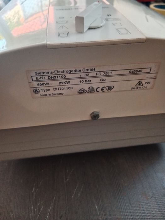 Podgrzewacz przepływowy siemens