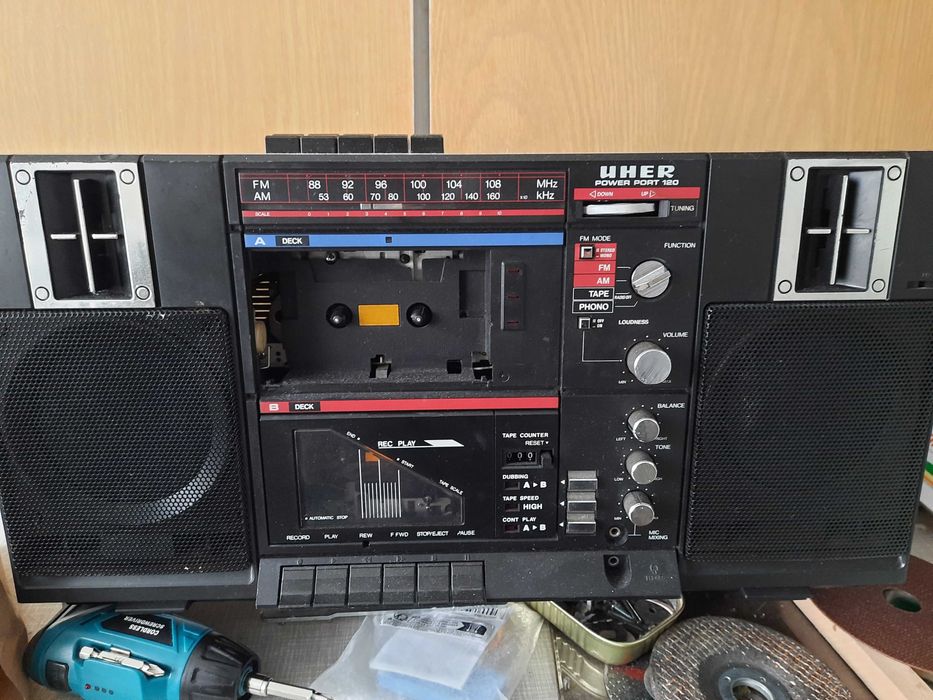 Radiomagnetofon  UHER power port  120