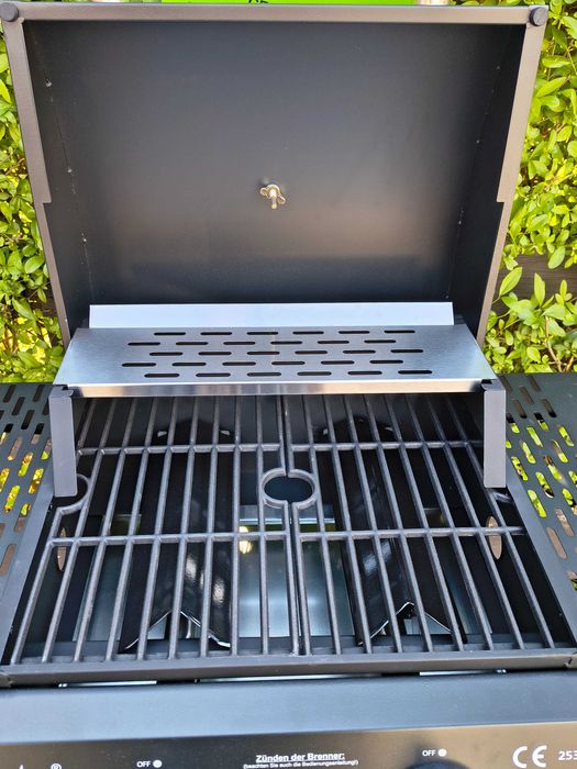 GRILL GAZOWY EL FUEGO SAN JOSE 2 palniki ruszt żeliwny reduktor