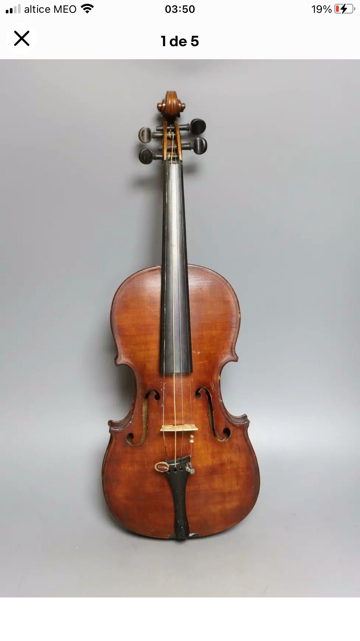 Violino FH Longson 4/4 1892