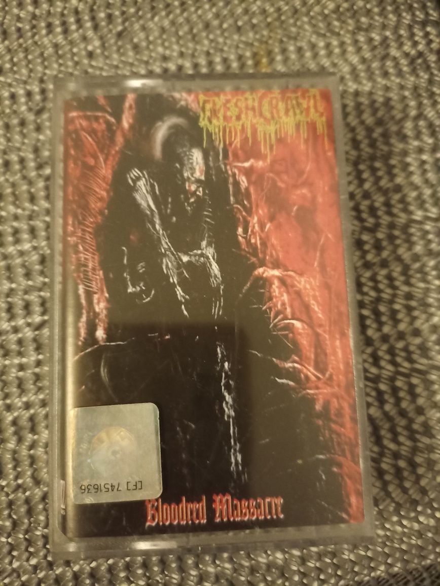 Fleshcrawl bloodred massacre rock metal kaseta magnetofonowa