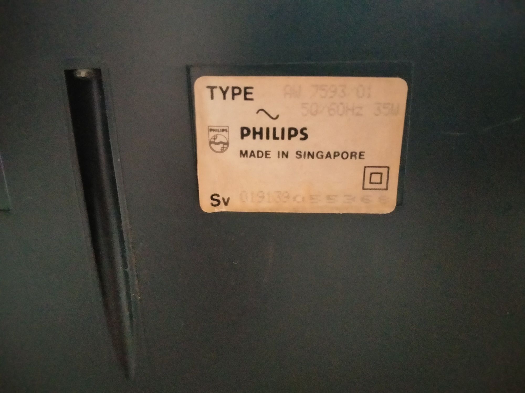 Radiomagnetofon Philips Turbo Bass Generator