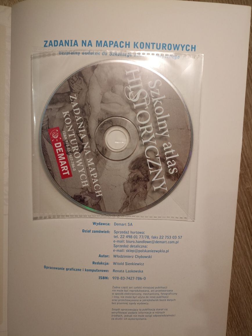 Szkolny atlas historyczny Demart