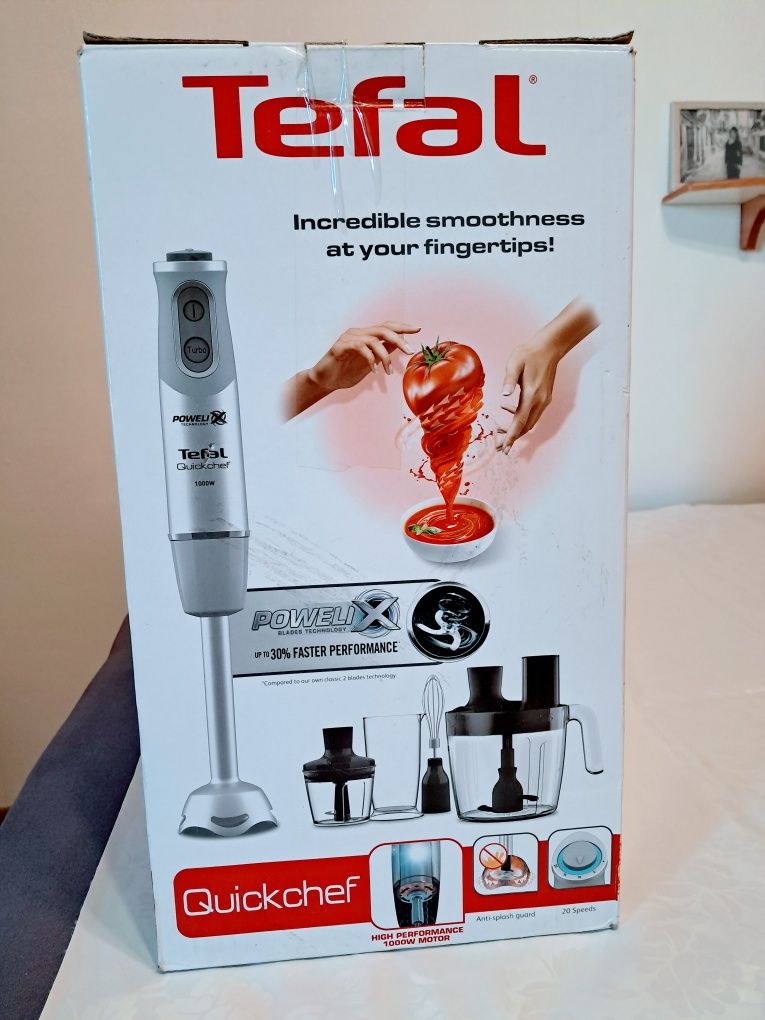Мини комбайн блендер 8 в 1 Tefal Quickchef