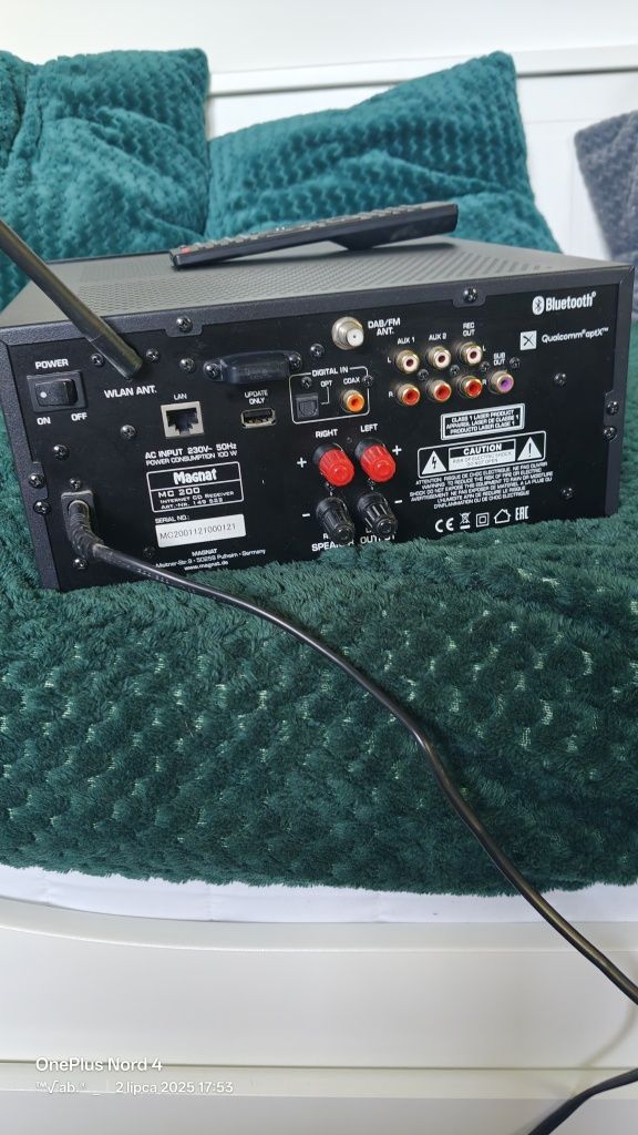 Amplituner sieciowy Magnat mc200