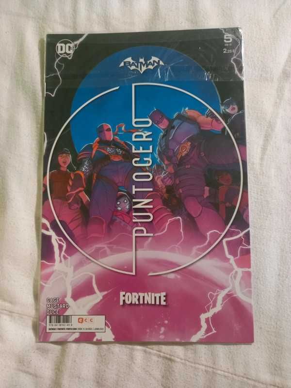 Pack cómics Punto cero Fortnite