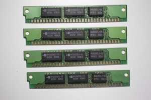 Память Simm 30-pin 256 kB  Parity 70 ns 3-Chip 256kx9 в коллекцию