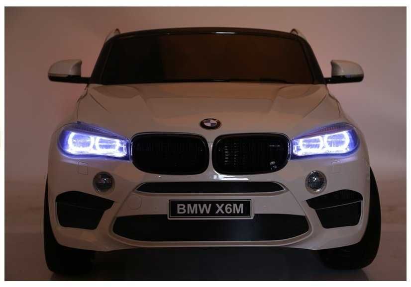 BAWIBUS.PL Auto samochód na akumulator BMW X6 pojazd 2 dwuosobowe RC
