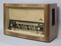 Rádio antigo reparado Siemens