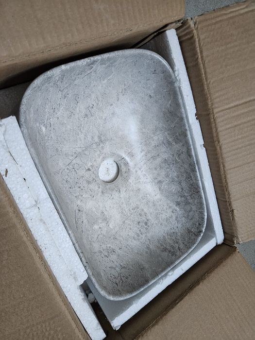 Umywalka Rea Belinda Mini stone matt