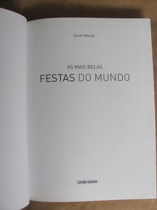 As mais belas Festas do Mundo de Sarah Woods