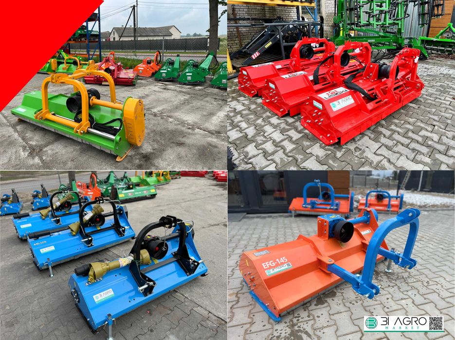 Kosiarka bijakowa 1.4 - 1.6 - 1.8- 2.0m m.700g POLSKA mulczer Lisicki