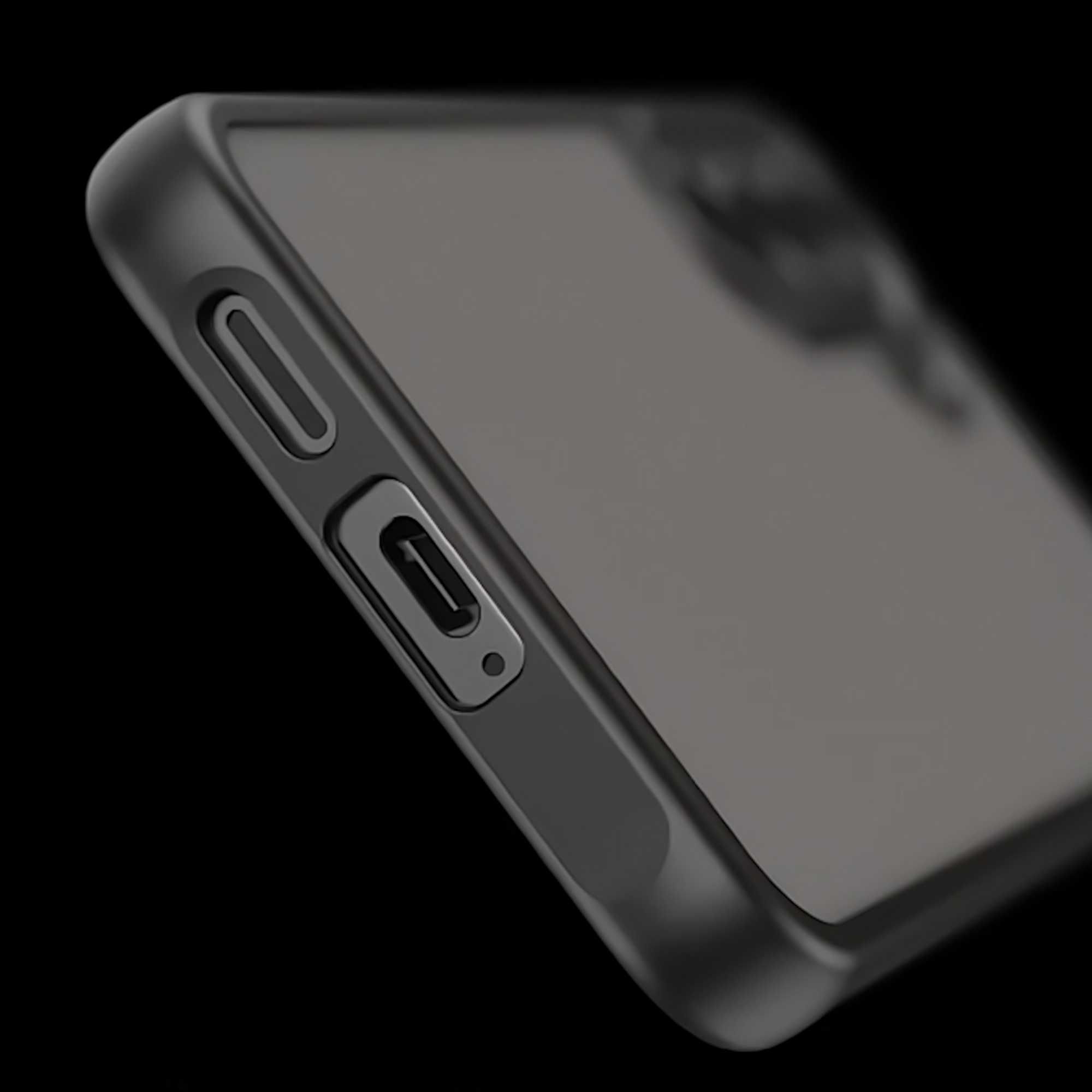 Etui JOLLBY. Shadow do Samsung Galaxy S25 Plus (FROSTED BLACK)