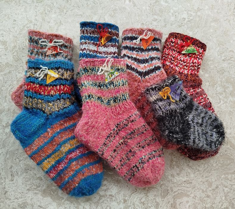носки теплые ручная работа