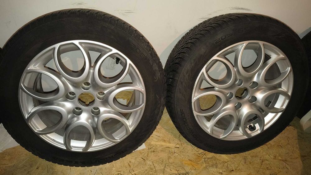 Felgi aluminiowe Alfa Romeo Giulietta + opony zimowe Nokian