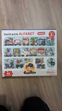 Czuczu Duuuże puzzle ALFABET 3+