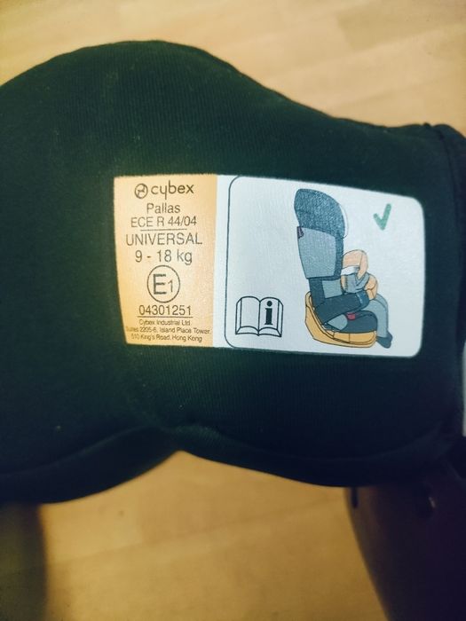 Fotelik cybex 9-18 kg