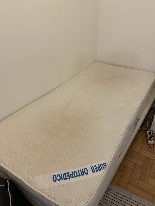 Cama + colchao ortopedico