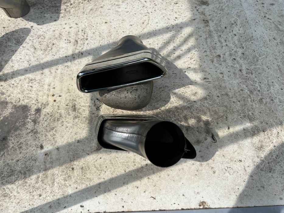 Насадки на выхлоп г30 g30 530i chrome Хром насадка bmw m G30