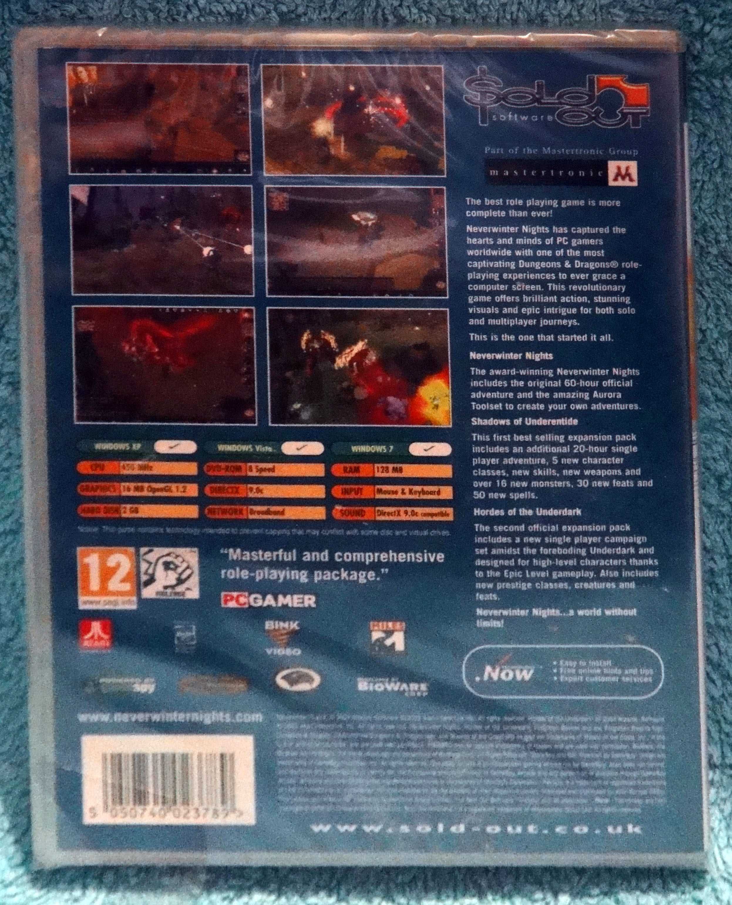 PC DVD Neverwinter Nights. Deluxe Edition