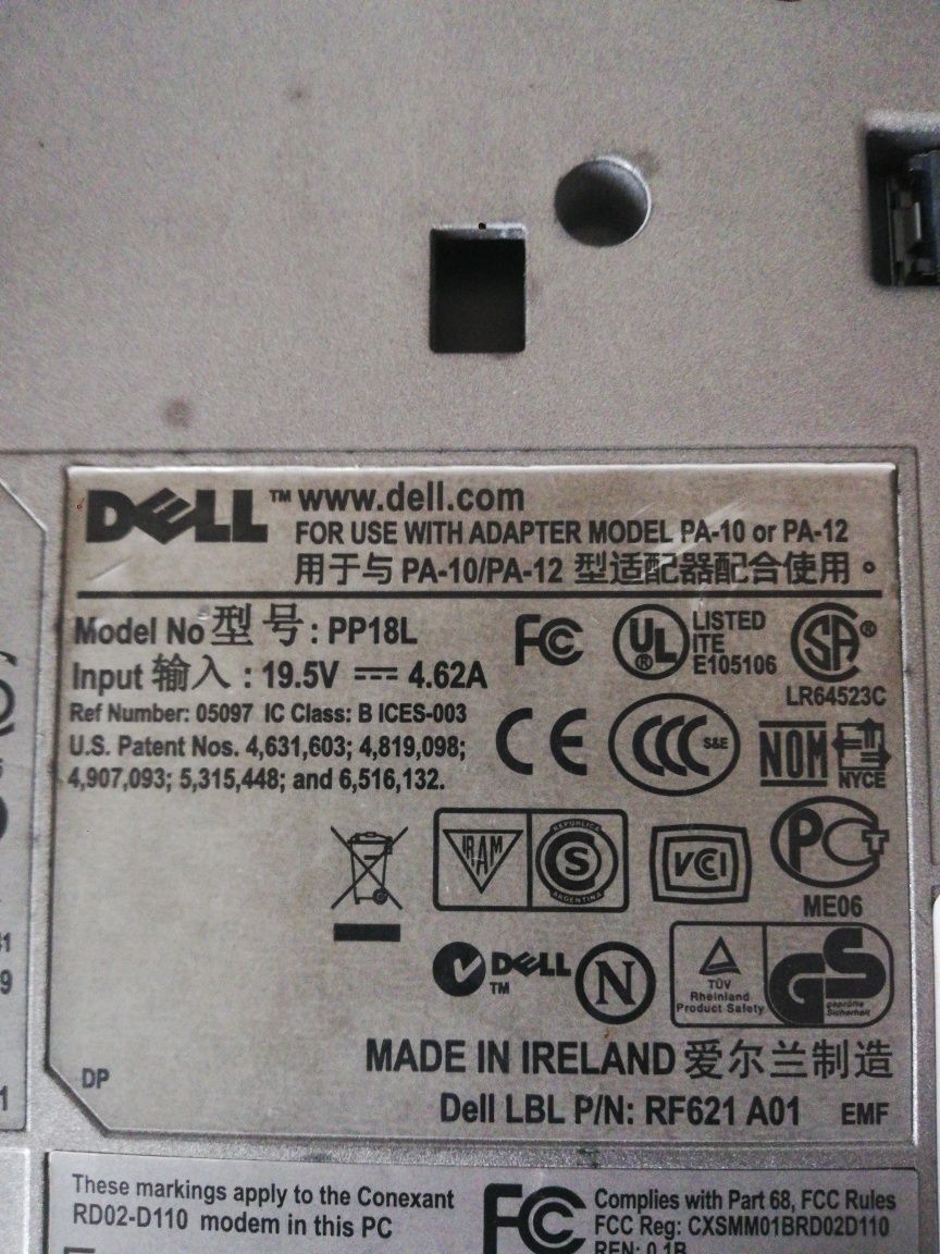 Computador Dell PP18L