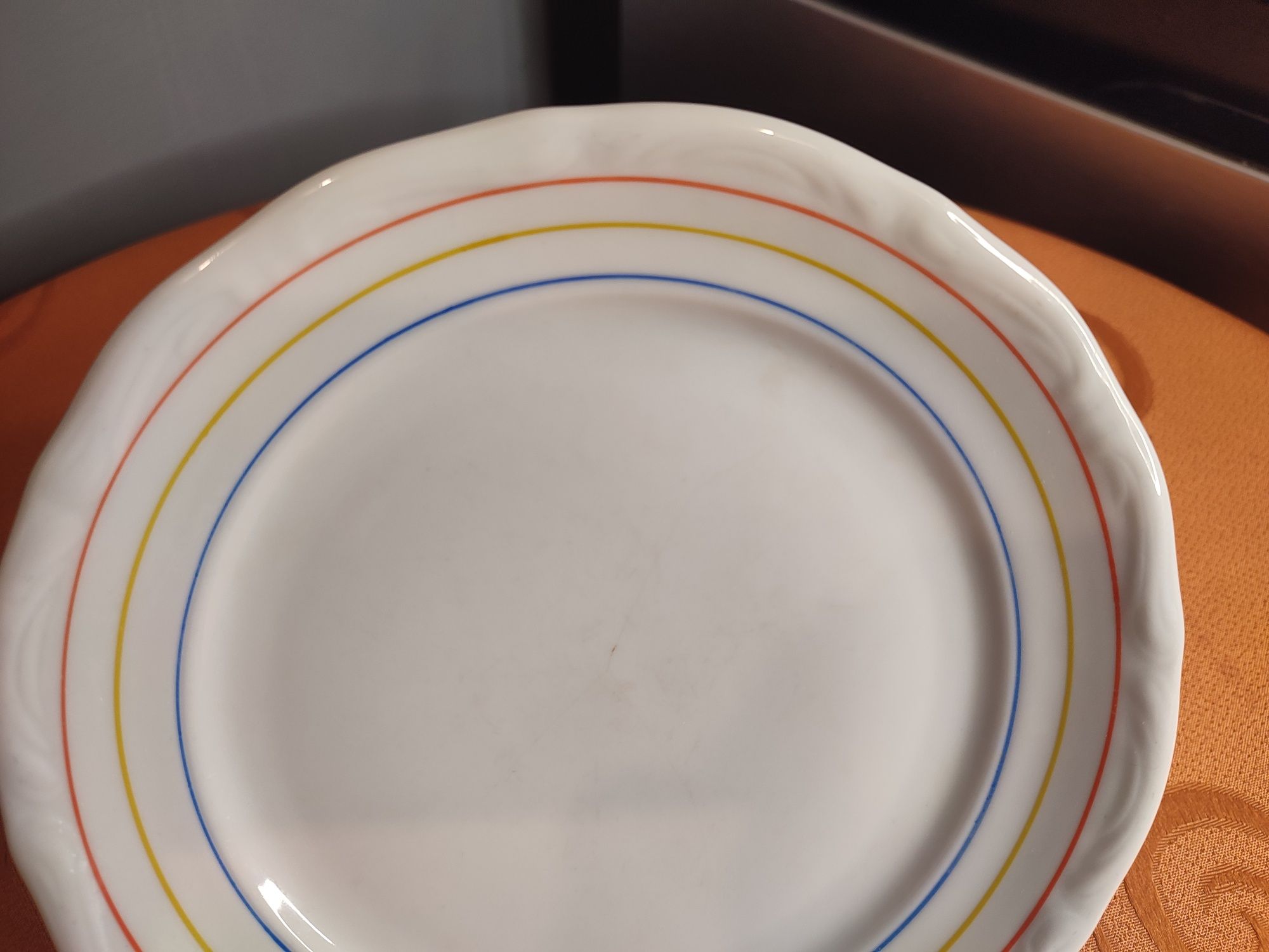 Stary talerz deserowy porcelana Wałbrzych