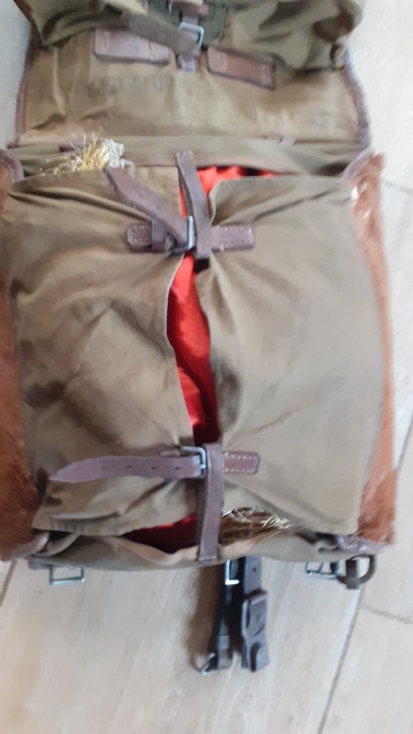 plecak wojskowy futro