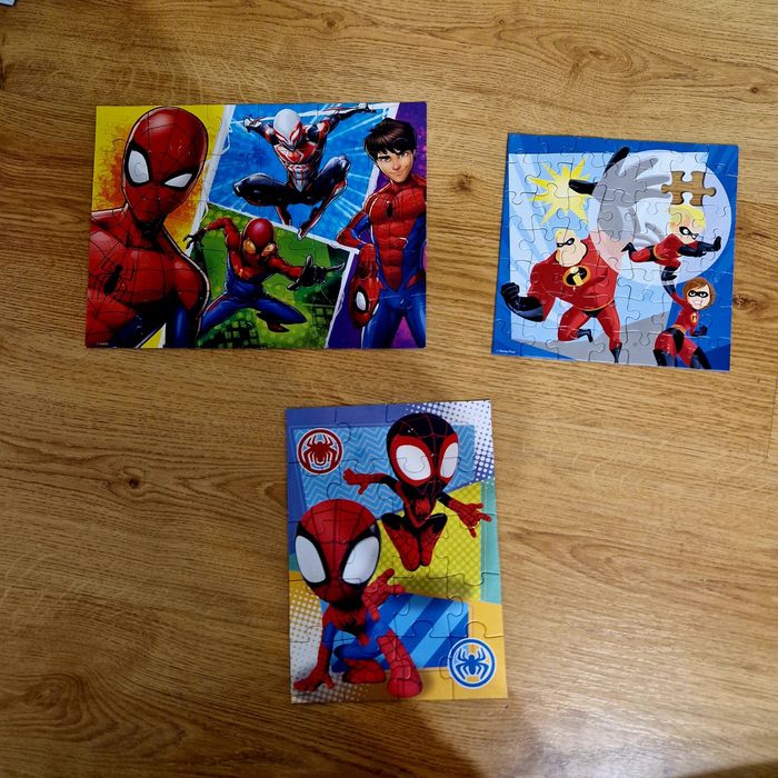 Puzzle superhero super bohaterowie