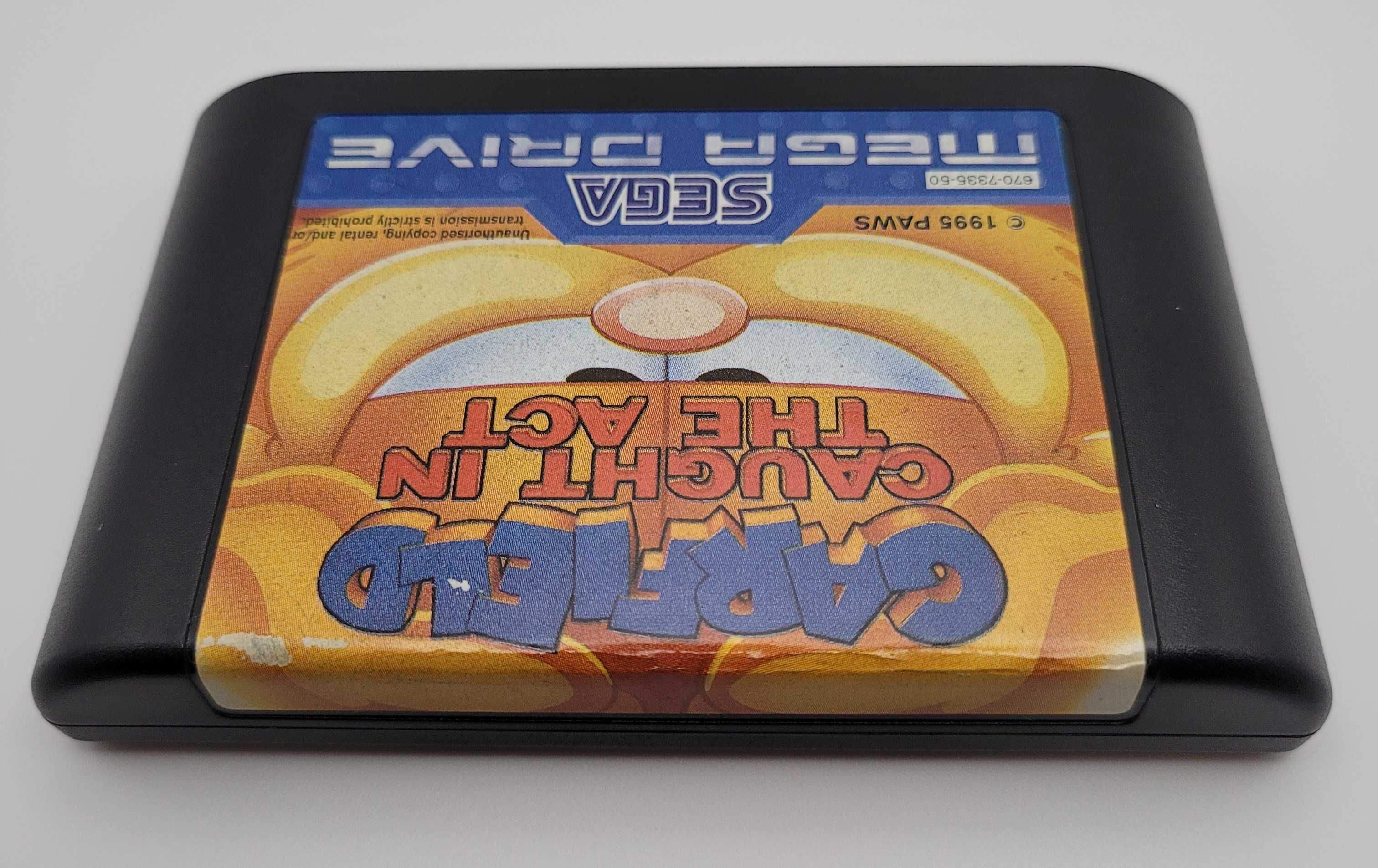 Mega drive jogo: Garfield Caught in the Act