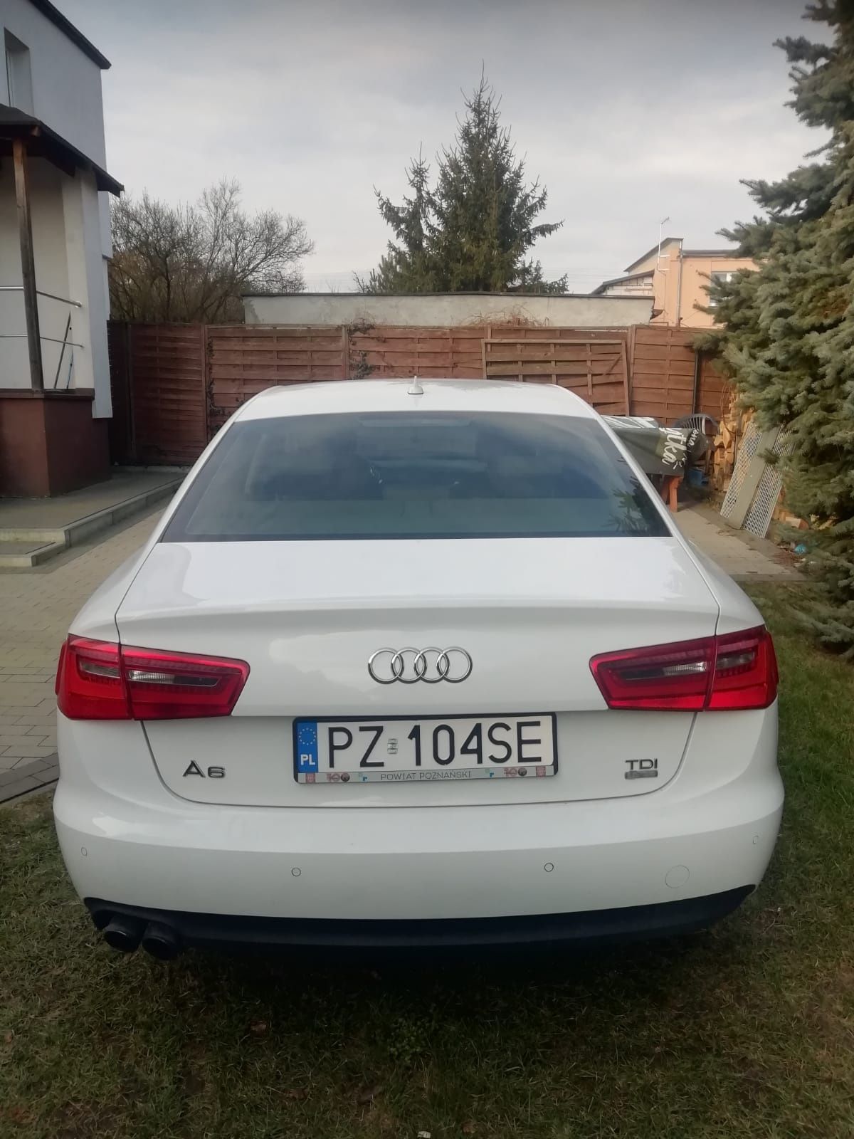 Audi a6 2013 diesel biała strzała