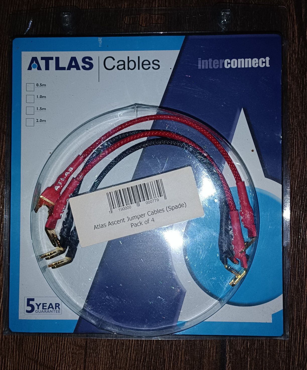 Перемычки для акустики Atlas Ascent Speaker Jumper Cables