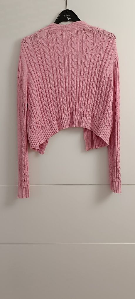 Casaco cor de rosa Stradivarius tamanho S. Usado
