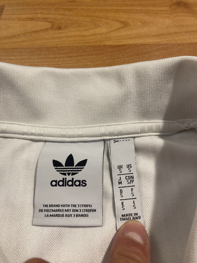 (S) ADIDAS Белая спортивная футболка джерси джерсі jersey soccer