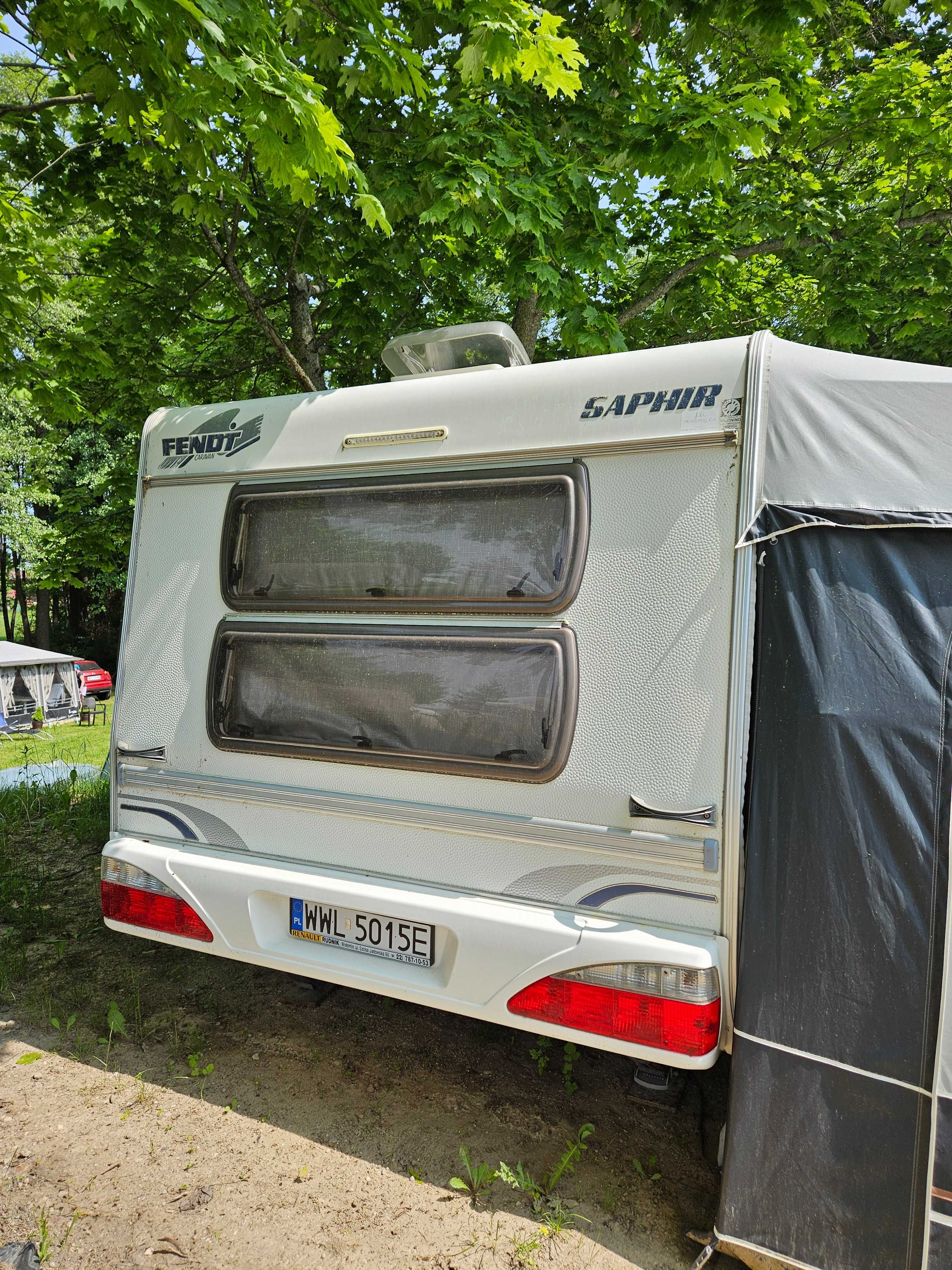 Zadbana przyczepa kempingowa Fendt Saphir 2007r, łóżka piętrowe!