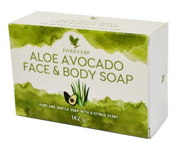 Sabonete Forever® Aloe Avocado Face & Body Soap- Abacate.