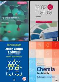 Zbiory zadań/ podręcznik chemia   4 3 2 1 klasa technikum i liceum