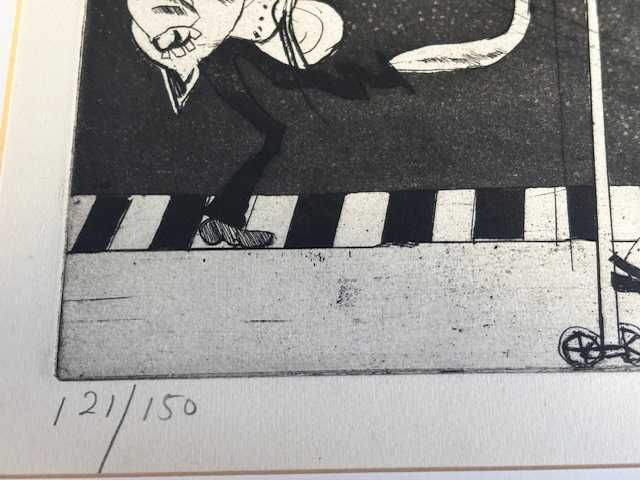 Serigrafia Paula Rego 1964 Gravura