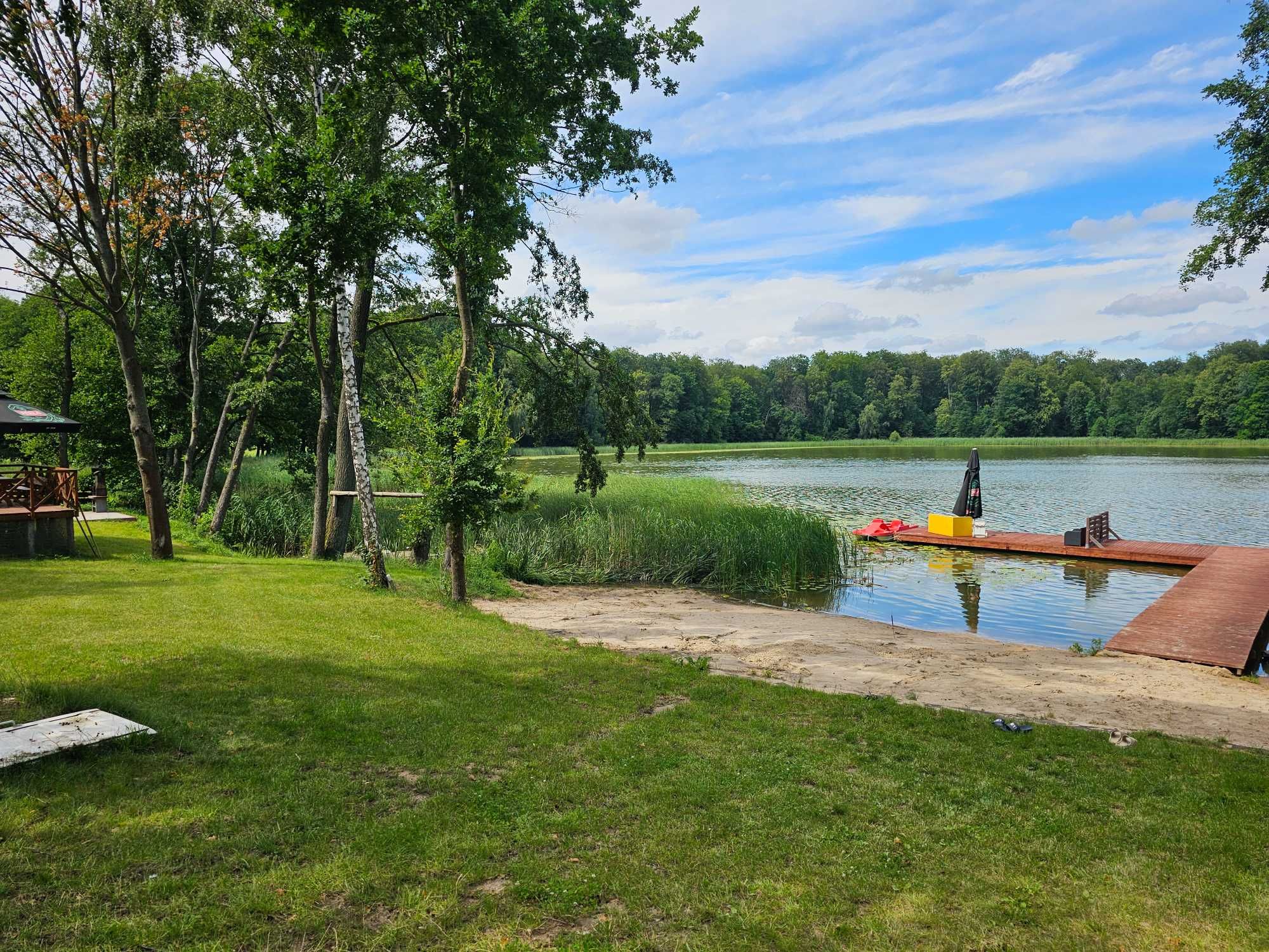domek ,do wynajecia,plaza,z pomostem,nad jeziorem,mazury